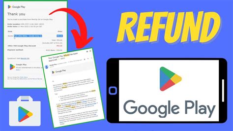 Request your Google Play refund .